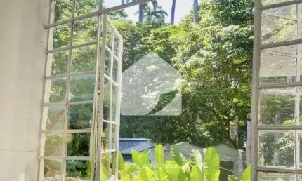 Charmoso, claro e arejado com vista para cristo e parque lage