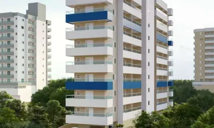 Guilhermina: Apartamento Moderno com Lazer Completo e Vaga de Garagem