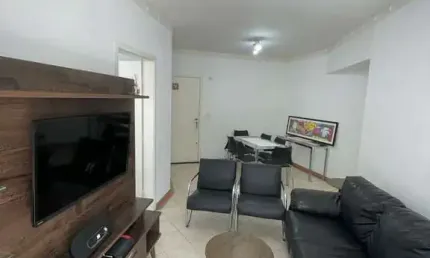 Apartamento Mobiliado Alto Padrão a 100m da Praia do Forte  | Segurança Total
