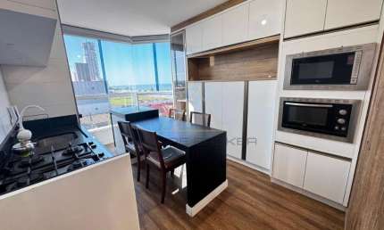 Cobertura duplex para locação anual, vista mar na Praia do Tabuleiro- Barra Velha/SC.