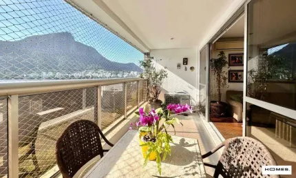 Apartamento à venda, 3 quartos, 1 suíte, 2 vagas, Lagoa - Rio de Janeiro/RJ