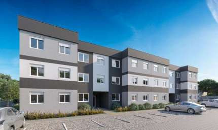 Apartamento à venda no Guarujá, Porto Alegre-RS: 2 quartos, 1 banheiro, 1 vaga de garagem, 45,49 m² de área.
