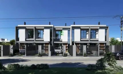 CASA com 3 Dormitórios, sendo 2 Suítes e 1 no TÉRREO, 3 Banheiros, 102m², Home-Office