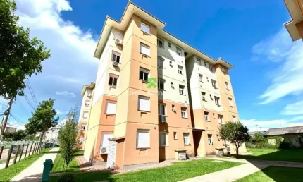 Apartamento à venda em Porto Alegre-RS, bairro Restinga: 2 quartos, 2 salas, 1 banheiro, garagem, 48m². Imperdível!