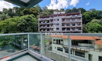 Apartamento com 2 quartos para alugar, 71 m² por R$ 2.990/mês - Agriões - Teresópolis/RJ