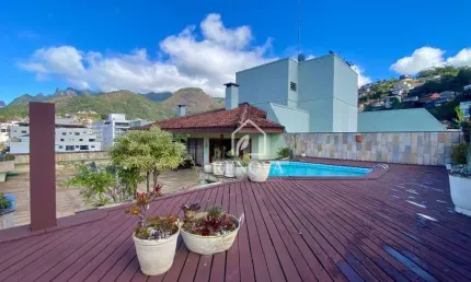 Cobertura Alto Padrão com TRÊS Suítes à venda, 397 m² por R$ 2.950.000 - Agriões - Teresópolis/RJ