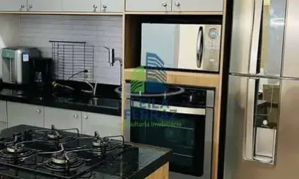 Living wish de 67m 2 dorm 1 suíte e 1vaga fixa - varanda gourmet com churrasqueira a carvão direto com o proprietário