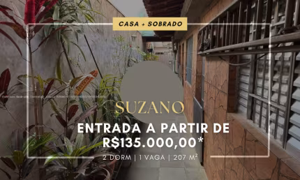 CASA PARA VENDA EM SUZANO 135.000,00 DE ENTRADA- VILA AMORIM