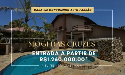 Casa para venda no condomínio Aruã  - Mogi das Cruzes - SP