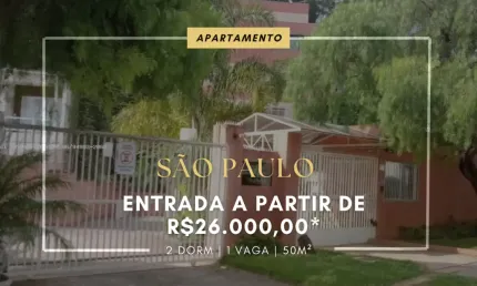 APARTAMENTO À VENDA EM SUZANO 88.000,00 DE ENTRADA - JD. LINCOLN