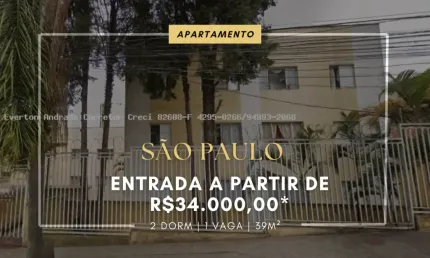 APARTAMENTO À VENDA EM ITAQUERA - VILA CARMOSINA - SÃO PAULO