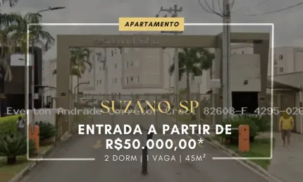Apartamento para venda em suzano - parque santa rosa