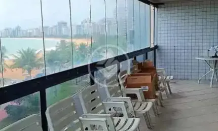 Vendo apartamento 3 quartos , 1 suíte  frente mar! codigo: 127208