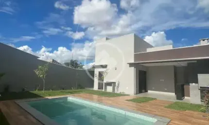 Casa com piscina e aera gourmet, 03 quartos sendo 01 com suíte máster  bairro: universitário -  campo grande - ms codigo: 100532