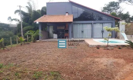 Granja com casa de 3/4, piscina e área gourmet R$ 480.000 - Barreira do Triunfo - Juiz de Fora/MG