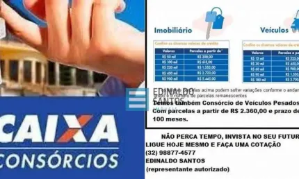 programe seu futuro, adquira seu consócio - CA0256.