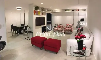 Flat disponível para venda no condomínio edifício george v residence, com 117m², 2 dormitórios e 2 vagas!