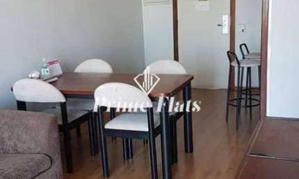 Flat disponível para venda no Saint Moritz Flat Service, com 48m², 1 dormitório e 1 vaga