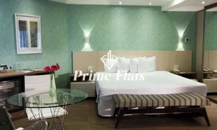 Flat disponível para venda no wyndham ibirapuera ii com 27m², 1 dormitório e 1 vaga de garagem