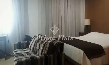 Flat disponível para venda no Comfort Suites Alphaville, com 28m², 1 dormitório e 1 vaga