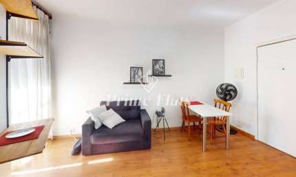 Flat disponível para locação no Moema Studium, com 35m², 1 dormitório e 1 vaga
