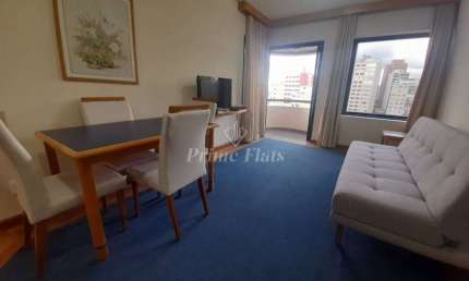 Flat disponível para locação no Travel Inn Conde Luciano em Santa Cecilia, com 42m², 1 dormitório e 1 vaga