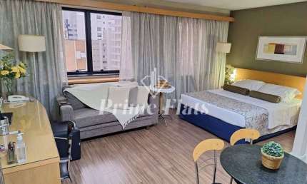 Flat disponível para locação no Transamerica Executive Jardins, com 50m², 1 dormitórios e 1 vaga