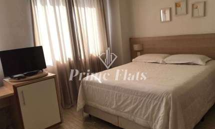 Flat disponível para venda no Comfort Suites Alphaville, com 30m², 1 dormitório e 1 vaga de garagem