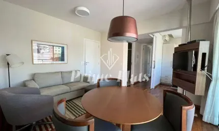 Flat disponível para locação no estanconfor villa olímpia, com 38m², 1 dormitório e 1 vaga de garagem