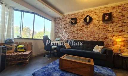 Flat disponível para venda no Morumbi Residence, com 34m², 1 dormitório e 1 vaga de garagem