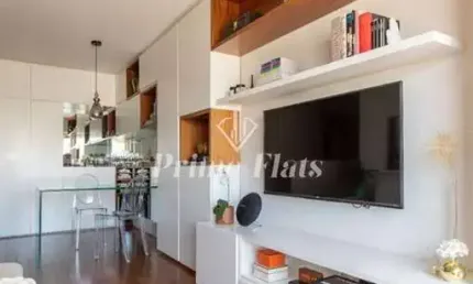 Flat disponível para venda no Contemporâneo Home e Service, com 42m², 1 dormitório e 1 vaga