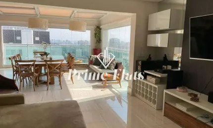 Apartamento disponível para venda no Sky Campo Belo, com 171m², 2 dormitórios e 3 vagas de garagem