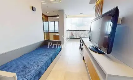 Flat disponível para venda no Suites Congonhas by Atlantica no Campo Belo, com 44m², 1 dormitório e 1 vaga
