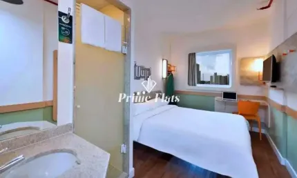 Flat disponível para venda íbis budget Campinas Aquidaban, com 13m², 1 dormitório e 1 vaga