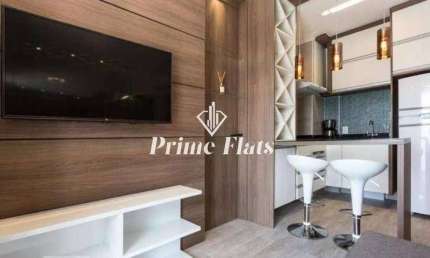 Flat disponível para locação no Condomínio Add Nova Berrini, com 33m², 1 dormitório e 1 vaga