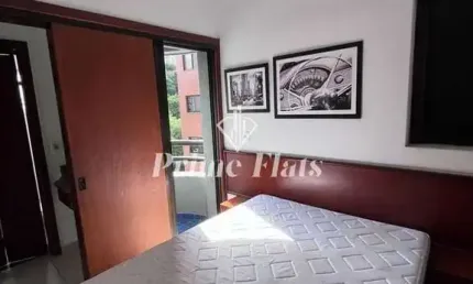 Flat disponível para locação no Edificio Griffes Residencial, com 30m², 1 dormitório e 1 vaga de garagem