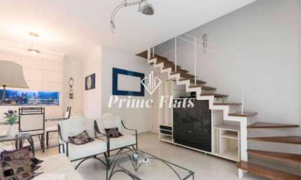 Flat disponível para venda no Condomínio Twin Towers Ibirapuera em Moema, com 74m², 2 dormitórios e 1 vaga
