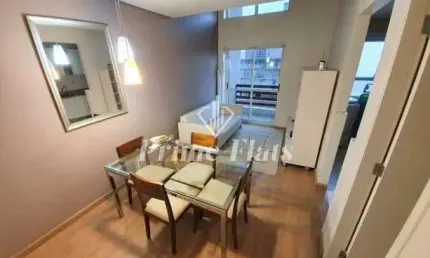 Flat disponivel para locação no duplex life moema, com 45m², 1 dormitório e 1 vaga
