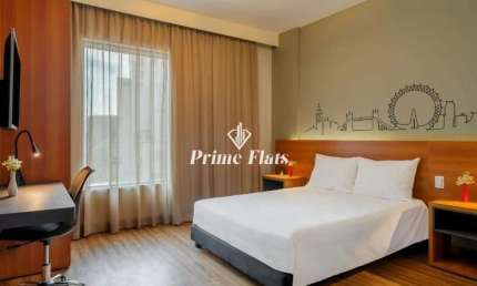 Flat disponível para venda no Ibis Styles São Paulo Centro, com 18m², 1 dormitório e 1 vaga