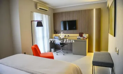 Flat disponível para venda no Clarion Faria Lima, com 27m², 1 dormitório e 1 vaga
