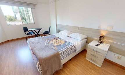 Flat disponível para venda no Intercity Ibirapuera, com 26m², 1 dormitório e 1 vaga