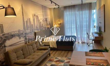 Flat disponível para locação no Wyndham Garden Convention Nortel, com 33m², 1 dormitório e 1 vaga de garagem