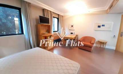Flat disponível para locação no Tryp Higienópolis, com 32m², 1 dormitório e 1 vaga