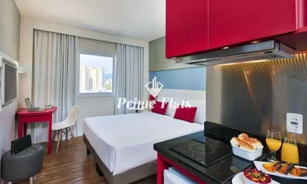 Flat disponível para venda no Mercure Jundiai, com 22m², 1 dormitório e 1 vaga de garagem