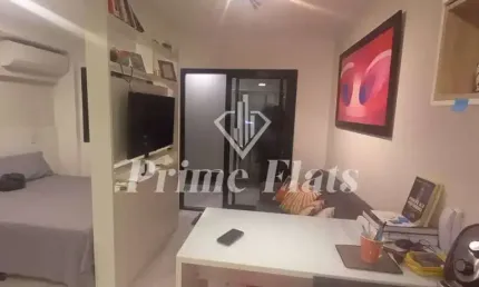 Flat disponível para venda no Condomínio Is Moema, com 26m² e 1 dormitório