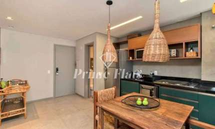Flat disponível para venda no Horizonte JK Residencial na Vila Nova Conceição, com 56m², 1 dormitório e 1 vaga