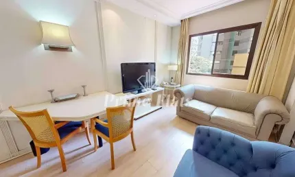 Flat disponível para venda no The World Hotels na Vila Olímpia, com 30m², 1 dormitório e 1 vaga