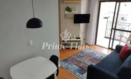 Flat disponível para locação no Quality Suites Long Stay Vila Olímpia, com 52m², 2 dormitórios e 1 vaga de garagem