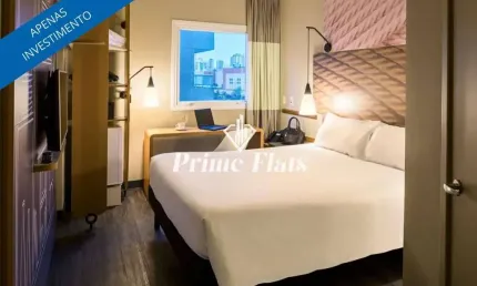 Flat disponível para venda no íbis são paulo tatuapé, com 17m², 1 dormitório e 1 vaga