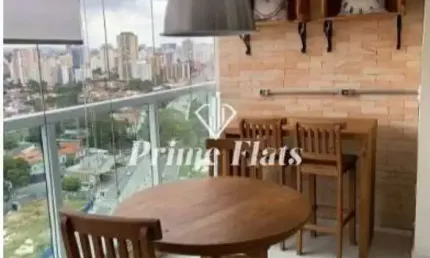 Flat disponível para locação no Condomínio Cosmopolitan High Garden com 33 m², 1 dormitório e 1 vaga de garagem